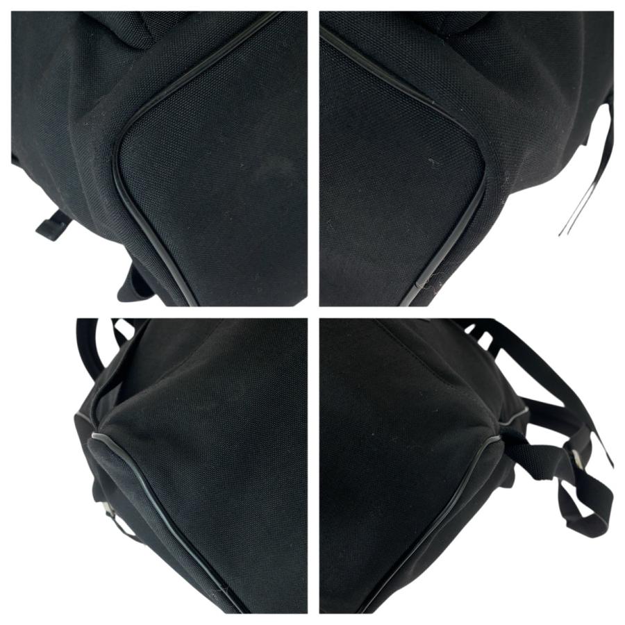美品 SAINT LAURENT サンローラン シティ ブラック 黒 シルバー金具 キャンバス/レザー 534967 リュックサック バックパック メンズ 600096 |  | 02