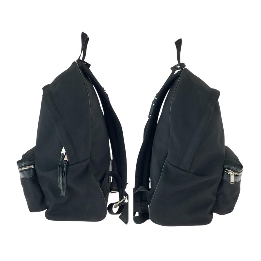 美品 SAINT LAURENT サンローラン シティ ブラック 黒 シルバー金具 キャンバス/レザー 534967 リュックサック バックパック メンズ 600096 |  | 07