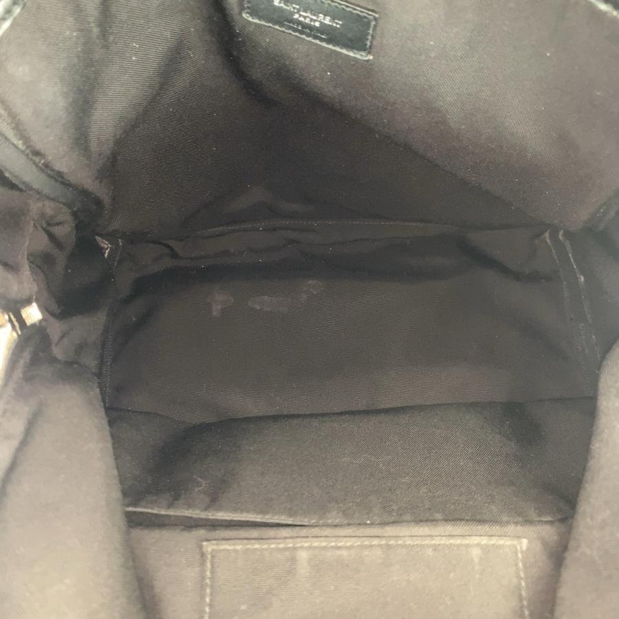 美品 SAINT LAURENT サンローラン シティ ブラック 黒 シルバー金具 キャンバス/レザー 534967 リュックサック バックパック メンズ 600096 |  | 08