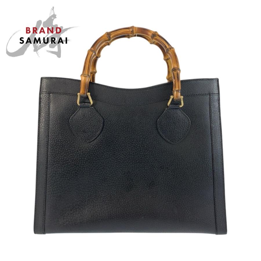 GUCCI（グッチ） バンブー ブラック 黒 ゴールド金具 レザー 002 1095 