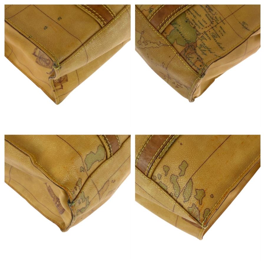 PRIMA CLASSE（プリマクラッセ） 地図柄 ブラウン キャメル ゴールド