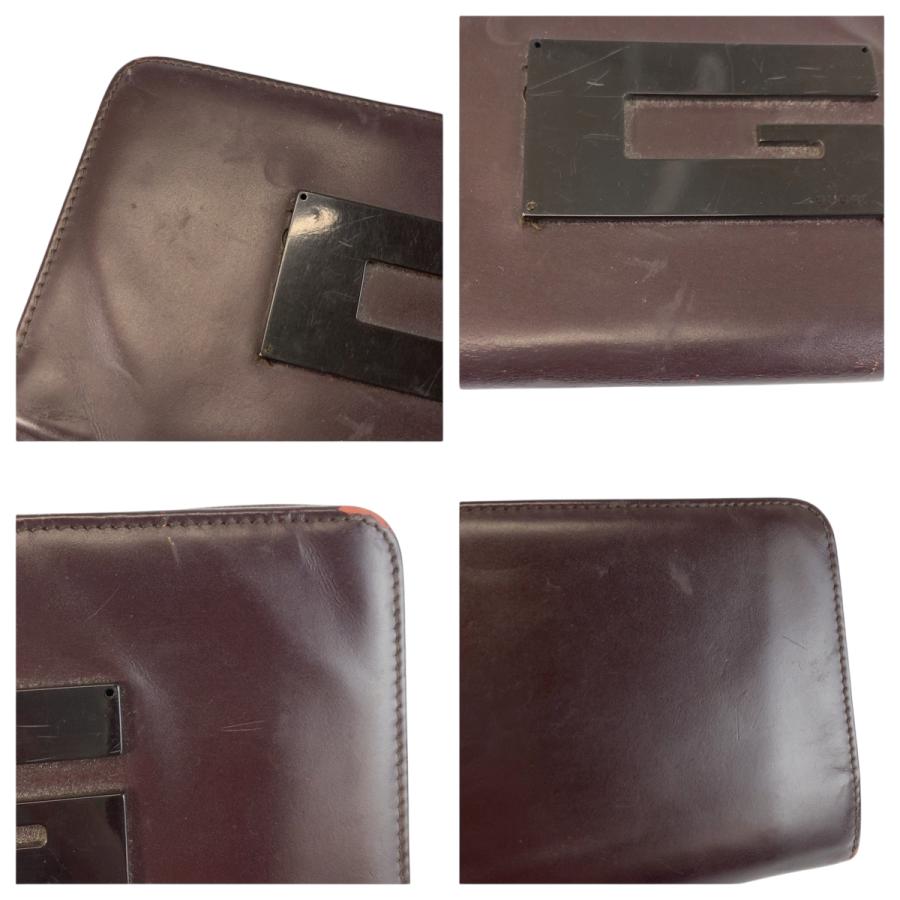 GUCCI グッチ Gロゴ パープル  レザー 035 0416 1978 長財布 ロングウォレット レディース 600238 | GUCCI | 05