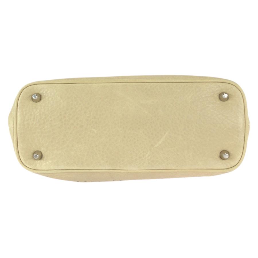 美品 COACH コーチ ハンプトンズ フリンジ ベージュ シルバー金具 レザー 5055 トートバッグ ハンドバッグ レディース 600306 | COACH | 09