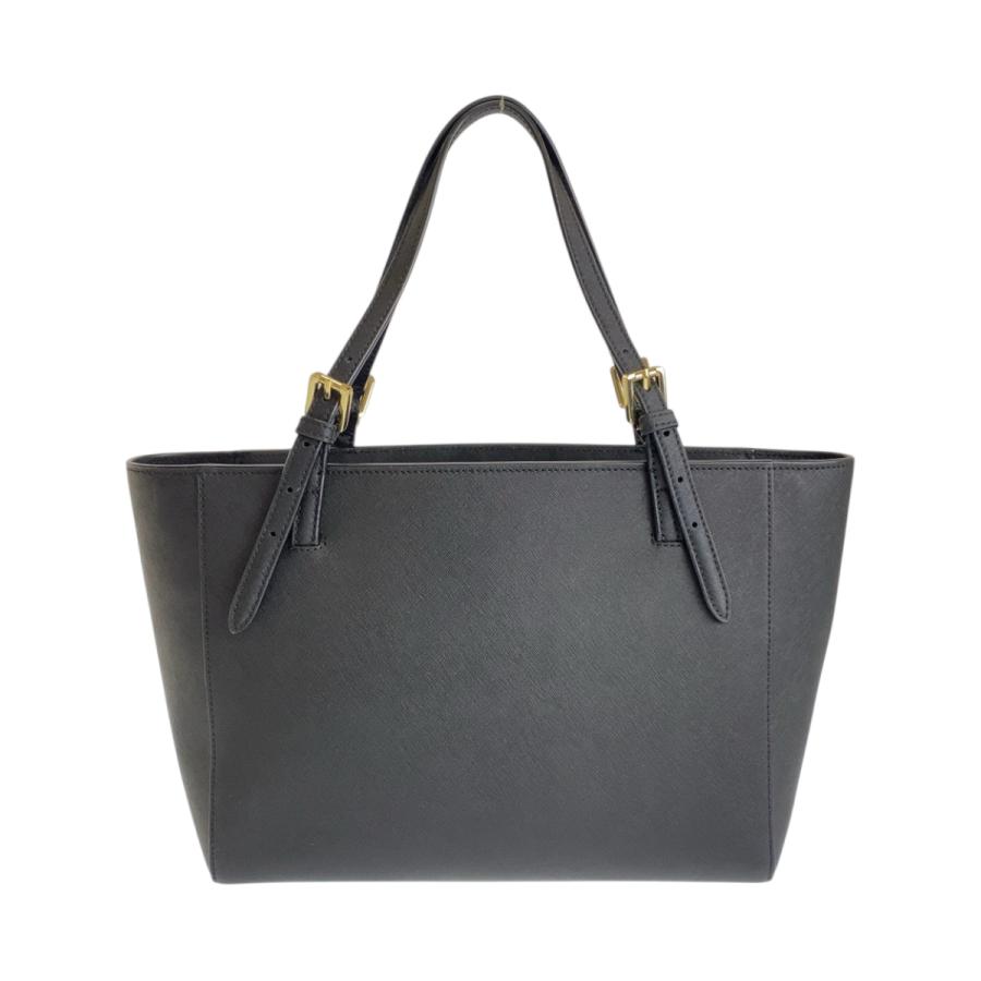 美品 Tory Burch トリーバーチ ブラック 黒 ゴールド金具 レザー トートバッグ ハンドバッグ  レディース 600404 | TORY BURCH | 02