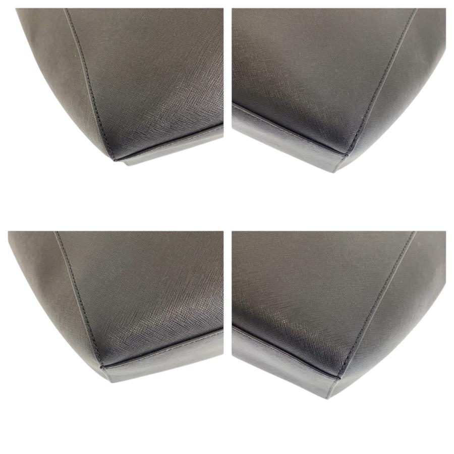 美品 Tory Burch トリーバーチ ブラック 黒 ゴールド金具 レザー トートバッグ ハンドバッグ  レディース 600404 | TORY BURCH | 03