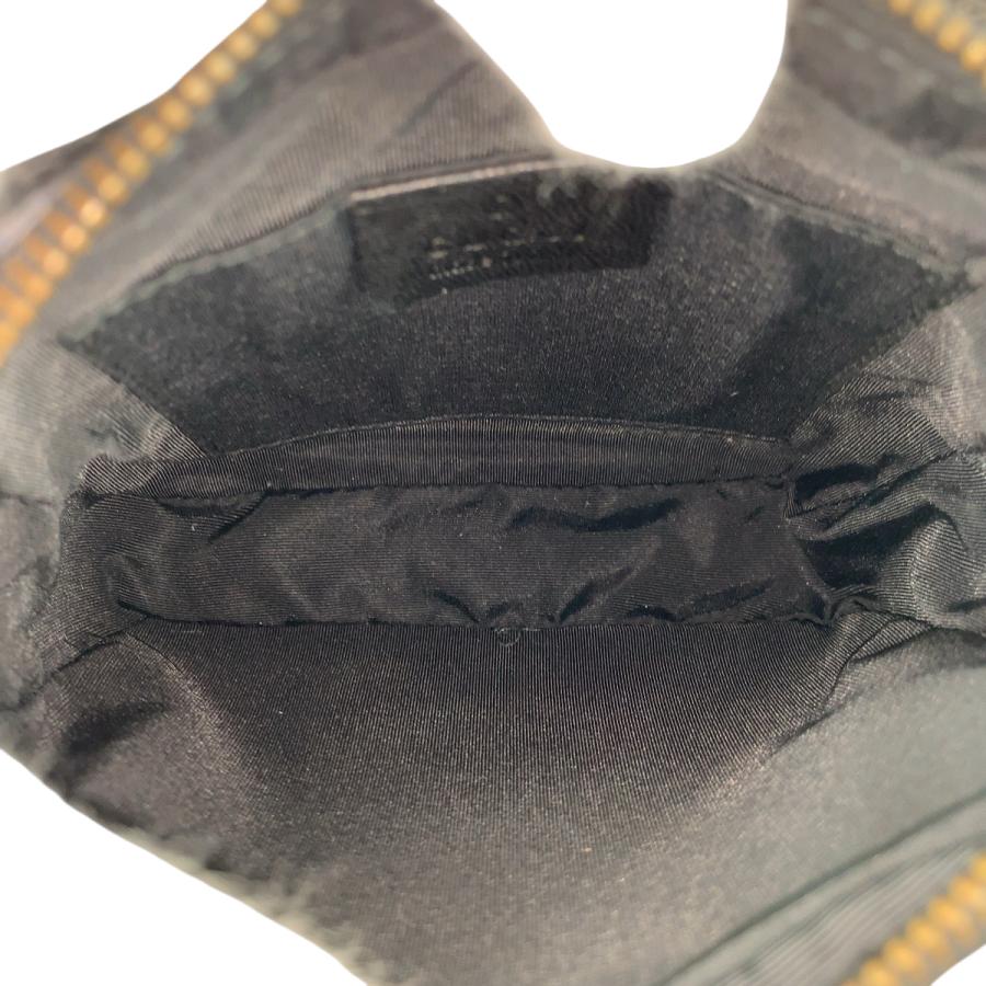 美品 GUCCI グッチ ブラック 黒 ゴールド金具 GGキャンバス/レザー 90666 ショルダーバッグ ミニショルダーバック ポシェット 600481 | GUCCI | 08