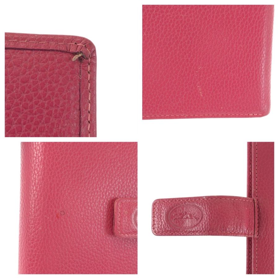 Longchamp ロンシャン ピンク レザー 手帳カバー 男女兼用 600515 | LONGCHAMP | 07