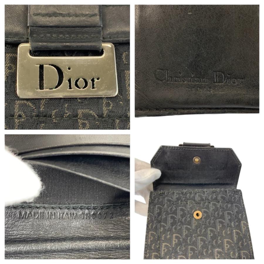 Christian Dior クリスチャンディオール トロッター ブラック 黒 