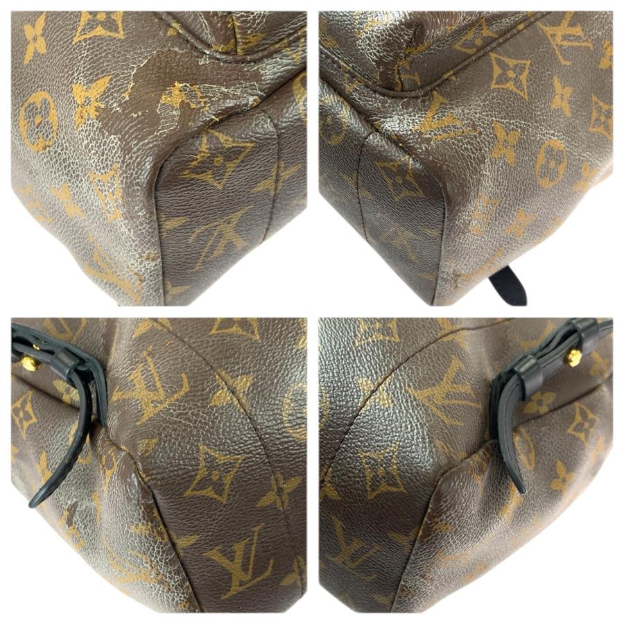 LOUIS VUITTON ルイヴィトン モノグラム パームスプリングス MM ブラウン ブラック ゴールド金具 PVC M44874 リュック・デイパック 600536_2