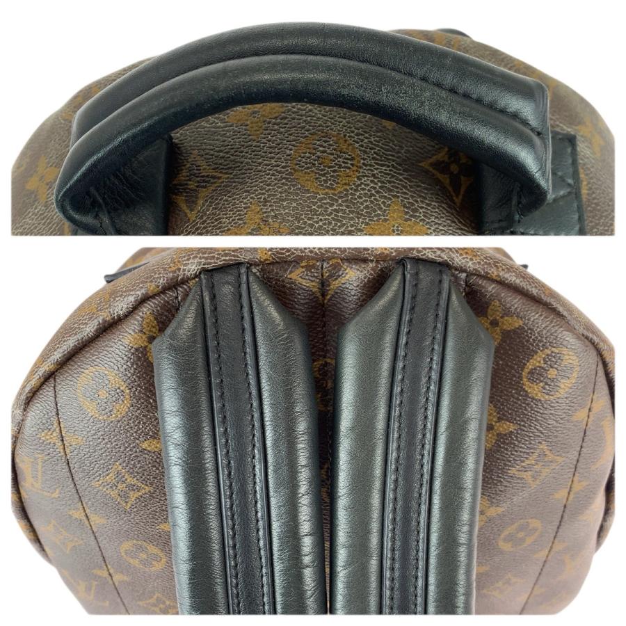 LOUIS VUITTON ルイヴィトン モノグラム パームスプリングス MM ブラウン ブラック ゴールド金具 PVC M44874 リュック・デイパック 600536_5