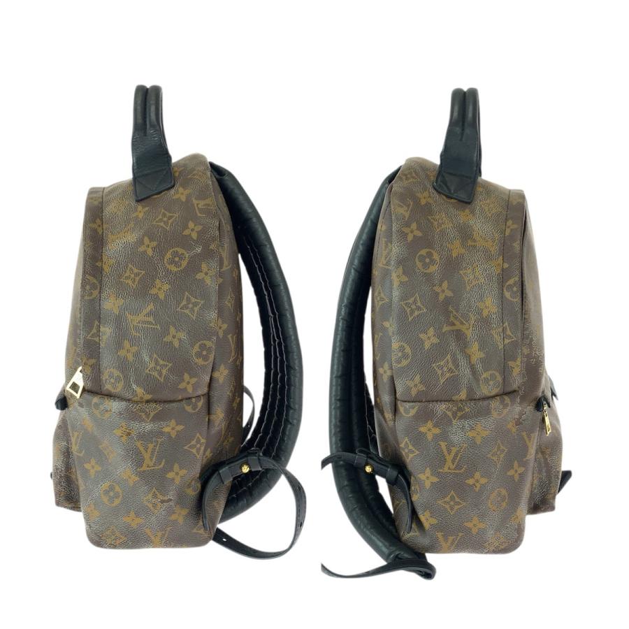 LOUIS VUITTON ルイヴィトン モノグラム パームスプリングス MM ブラウン ブラック ゴールド金具 PVC M44874 リュック・デイパック 600536_7
