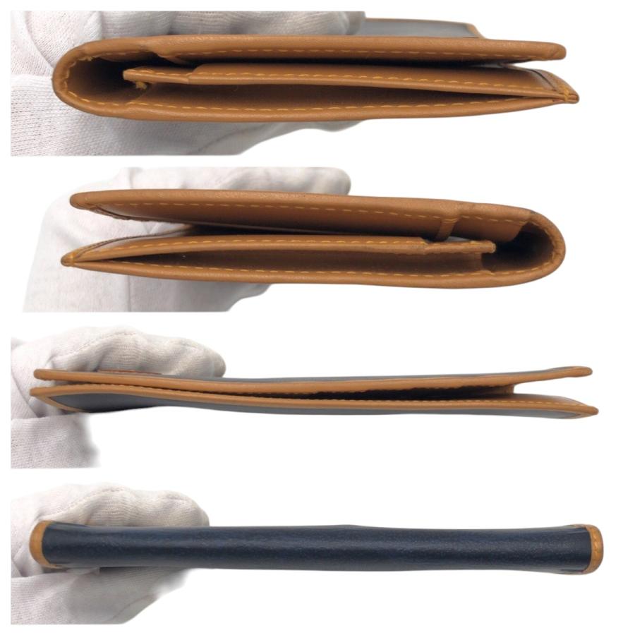 HUNTING WORLD ハンティングワールド バチュー ネイビー ブラウン ナイロン 15.I.1.96 長財布 ロングウォレット メンズ 600540 |  | 06