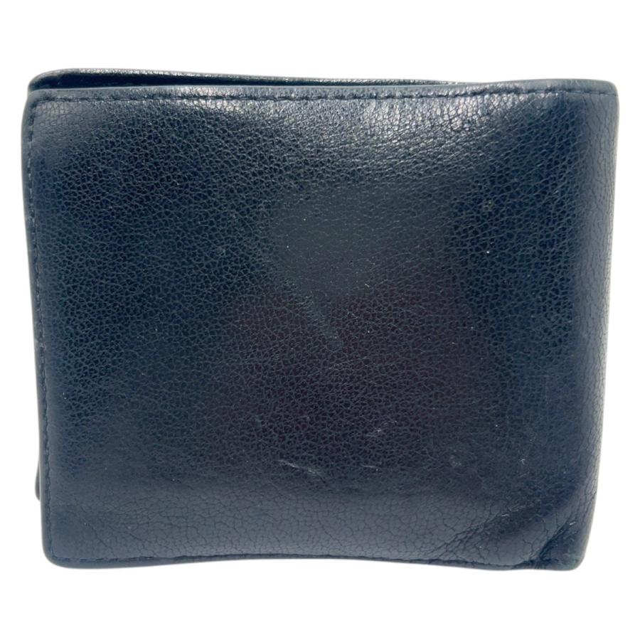 DIESEL ディーゼル ブラック 黒 レザー 二つ折り財布 折財布 コンパクトウォレット メンズ 600546 | DIESEL | 01