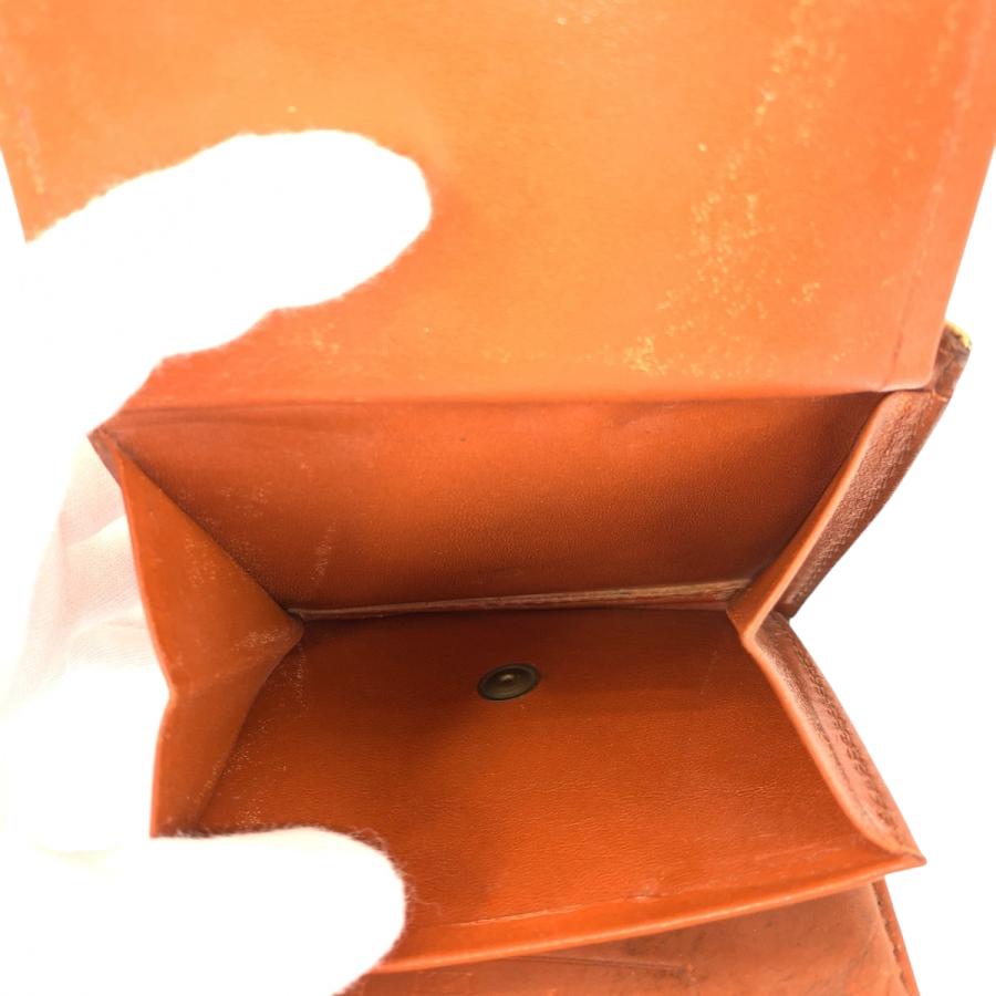 MCM エム シー エム ヴィセトス ブラウン キャメル ゴールド金具 レザー 折財布 コンパクトウォレット レディース 600569 | MCM | 05