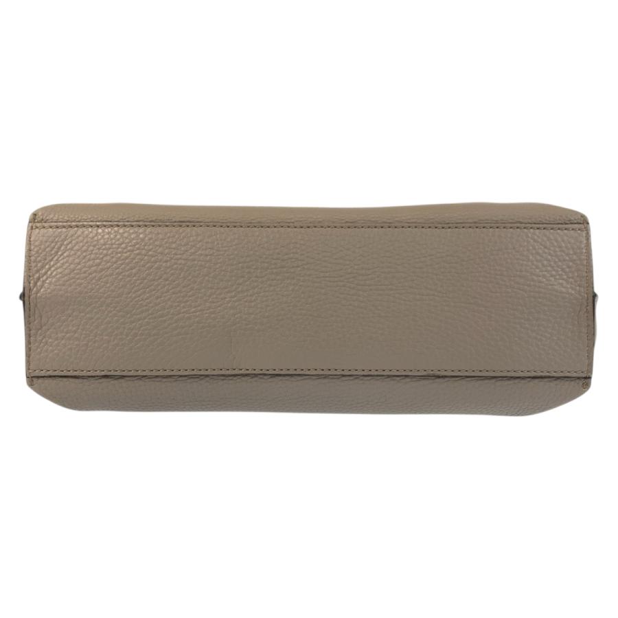 美品 GUCCI グッチ バンブー デイリー グレー シルバー金具 レザー 370831 ハンドバッグ ショルダーバッグ 2way レディース 600614_8