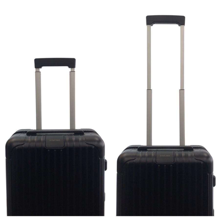 超美品 RIMOWA リモワ エッセンシャル キャビン S ブラック 黒 シルバー金具/ポリカーボネート 83252634 スーツケース メンズ 600627 | RIMOWA | 06