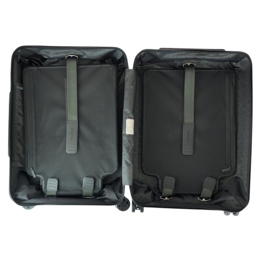 超美品 RIMOWA リモワ エッセンシャル キャビン S ブラック 黒 シルバー金具/ポリカーボネート 83252634 スーツケース メンズ 600627 | RIMOWA | 08