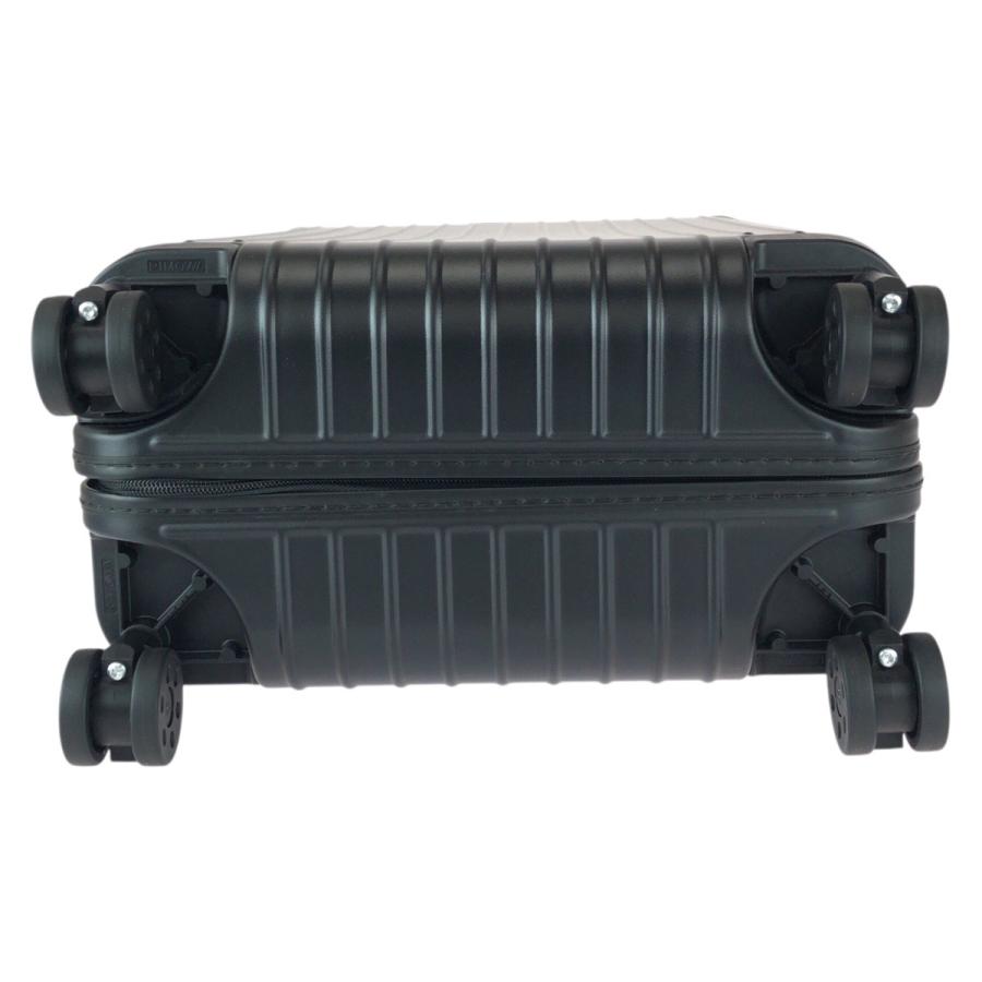 超美品 RIMOWA リモワ エッセンシャル キャビン S ブラック 黒 シルバー金具/ポリカーボネート 83252634 スーツケース メンズ 600627 | RIMOWA | 09