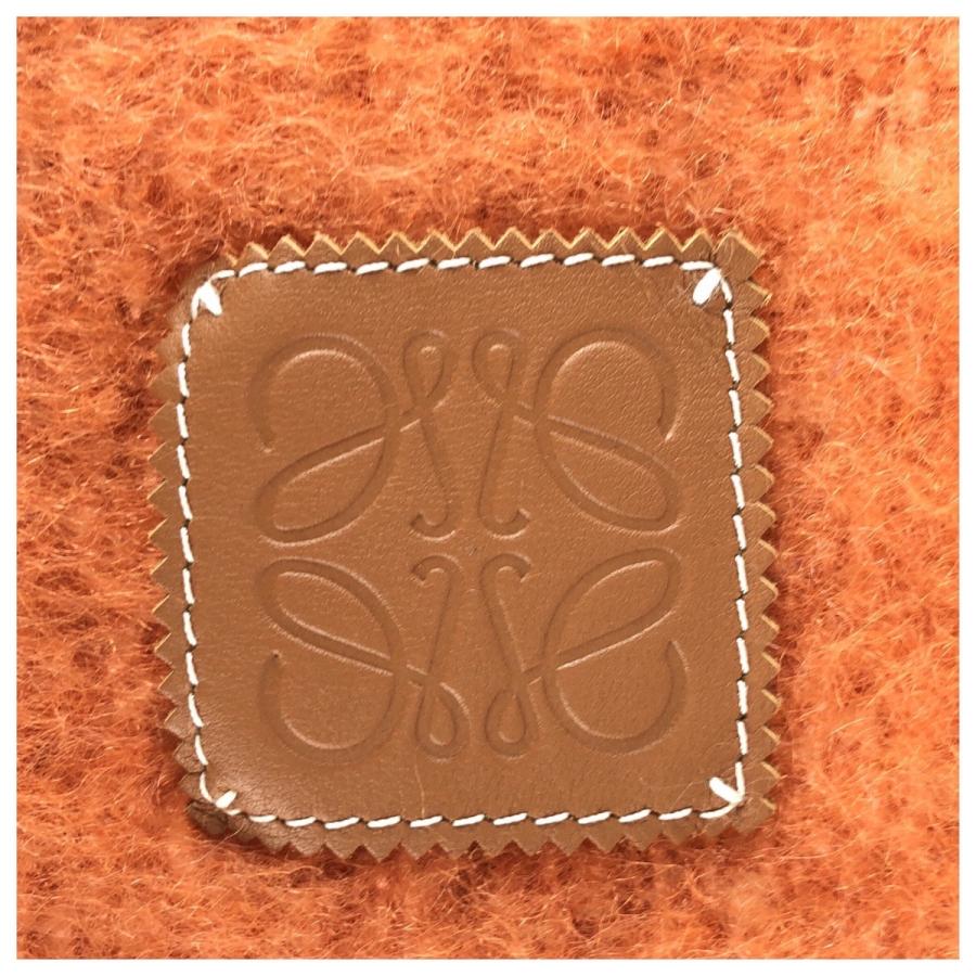 美品 LOEWE ロエベ アナグラム マルチカラー ウール/モヘア A-28003861 マフラー ストール 男女兼用 レディース 600637_7