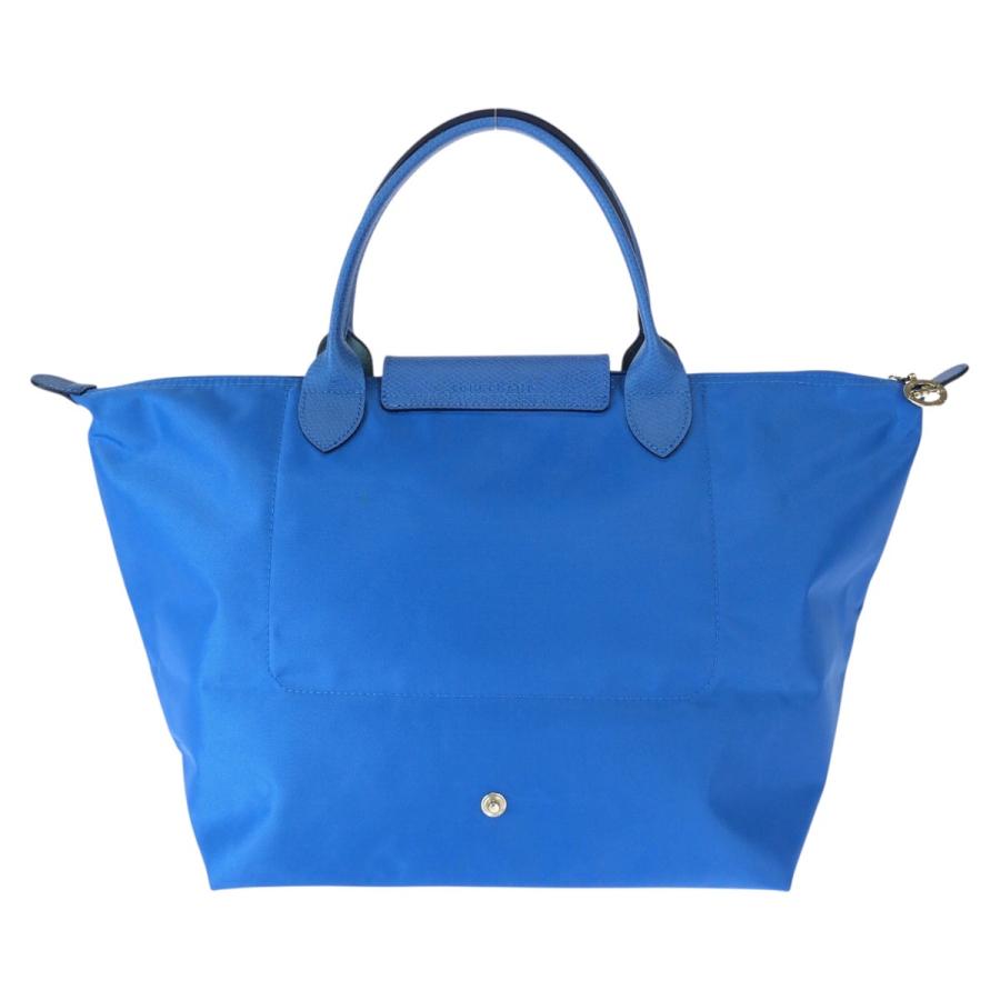 【極美品】LONGCHAMP ロンシャン ル プリアージュ シティM トート LONGCHAMP（ロンシャン） 美品 ル プリアージュ M ブルー シルバー金具