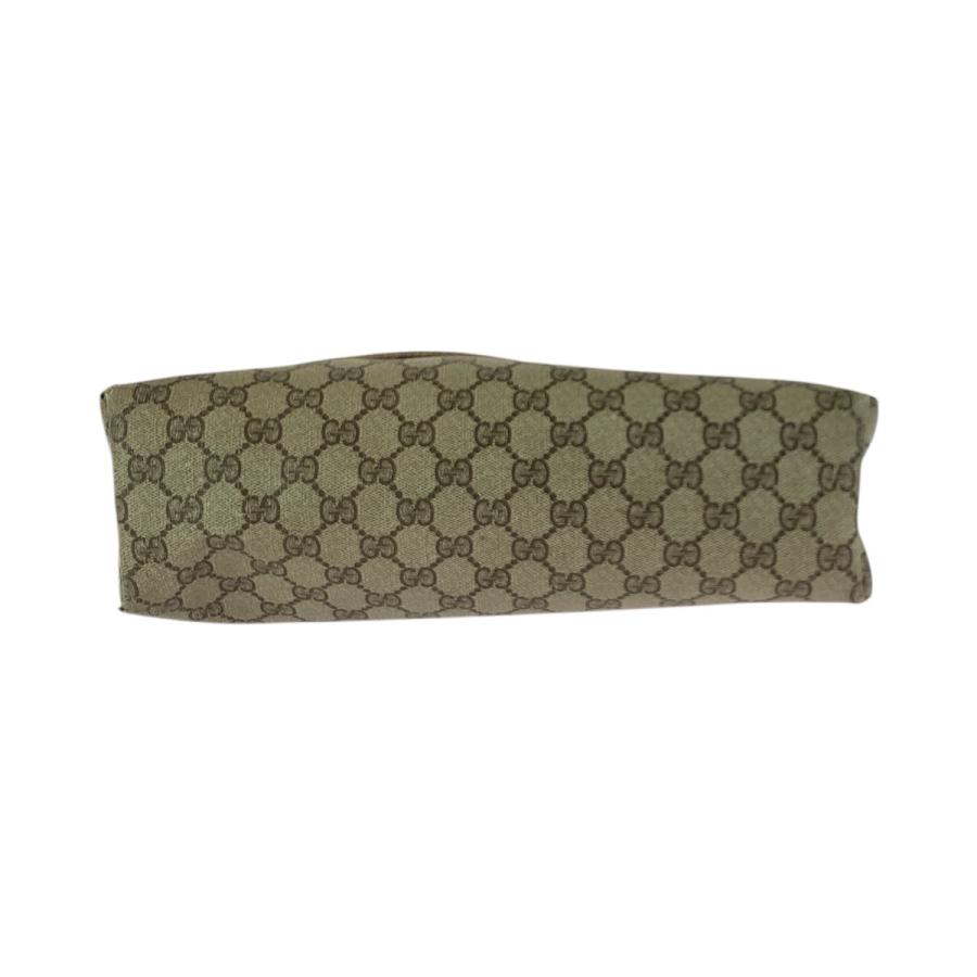 GUCCI グッチ ヴィンテージ オールドグッチ シェリーライン ベージュ  GGスプリームキャンバス/レザー 39 02 003 トートバッグ 600682 | GUCCI | 09