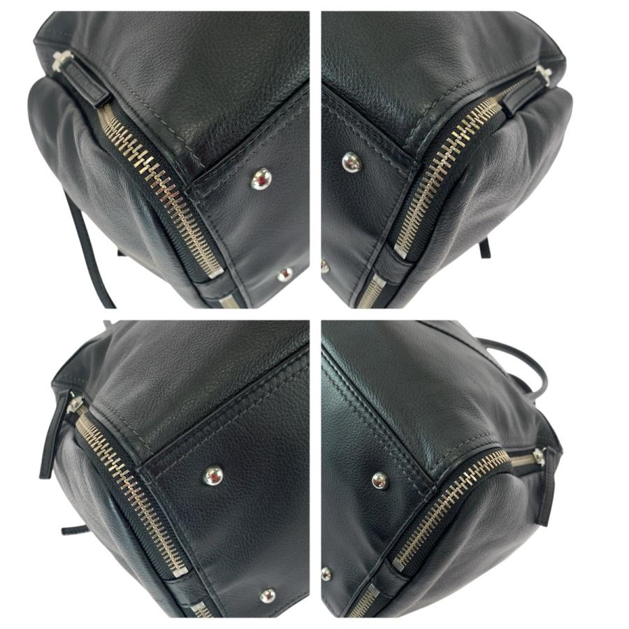 DIESEL（ディーゼル） レ ジッパー 2way ブラック 黒 シルバー金具