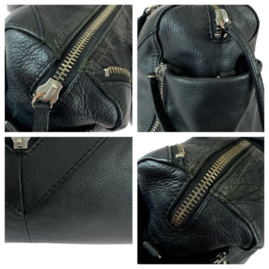 DIESEL（ディーゼル） レ ジッパー 2way ブラック 黒 シルバー金具