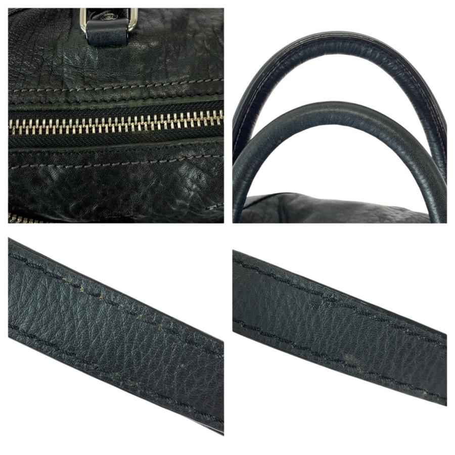 DIESEL（ディーゼル） レ ジッパー 2way ブラック 黒 シルバー金具