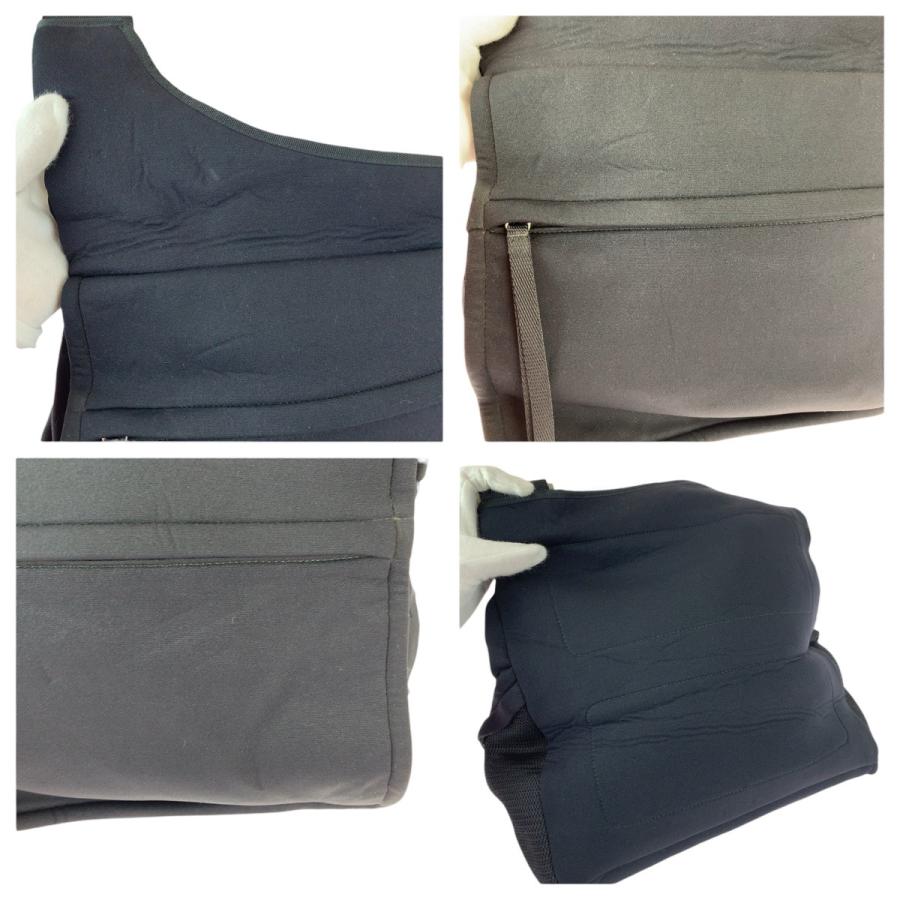 PRADA プラダ プラダスポーツ ブラック 黒 シルバー金具/ネオプレン ショルダーバッグ メッセンジャーバッグ メンズ 600687 | PRADA | 04