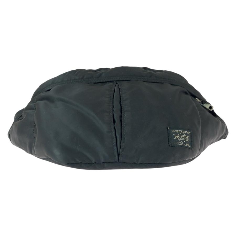 PORTER 美品 ポーター タンカー ブラック 黒 シルバー金具 ナイロン