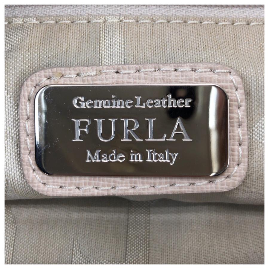 美品 Furla フルラ 2way ベージュ ゴールド金具 レザー ショルダーバッグ トートバッグ レディース 600754 | FURLA | 03
