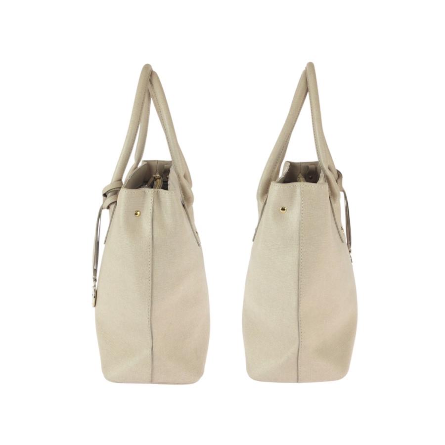 美品 Furla フルラ 2way ベージュ ゴールド金具 レザー ショルダーバッグ トートバッグ レディース 600754 | FURLA | 06