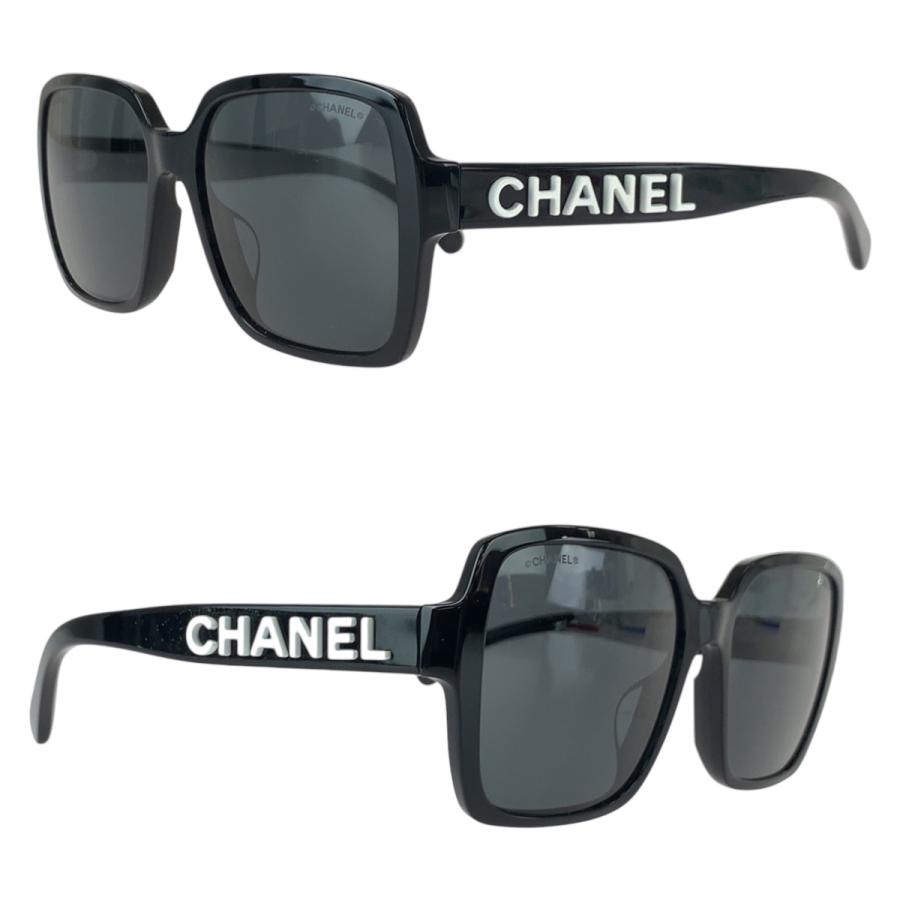 美品 CHANEL シャネル ロゴ ブラック 黒 プラスチック 5408-A c.1026/S4 56□17 140 3N サングラス レディース 600776 | CHANEL | 04