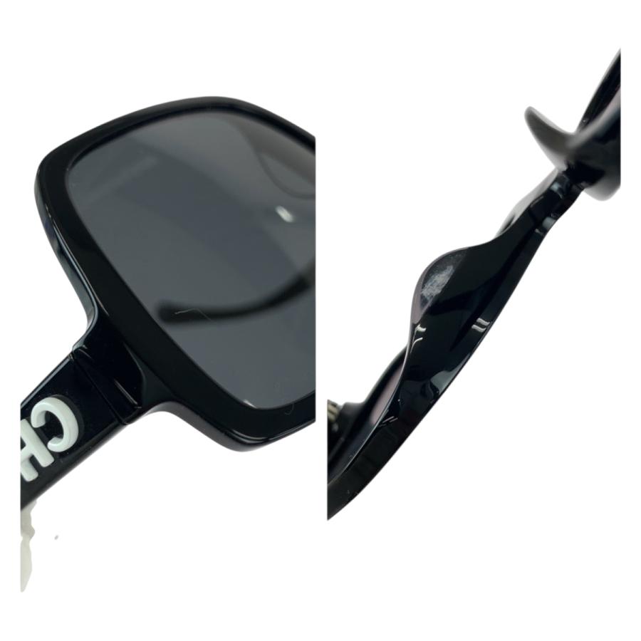 美品 CHANEL シャネル ロゴ ブラック 黒 プラスチック 5408-A c.1026/S4 56□17 140 3N サングラス レディース 600776 | CHANEL | 07