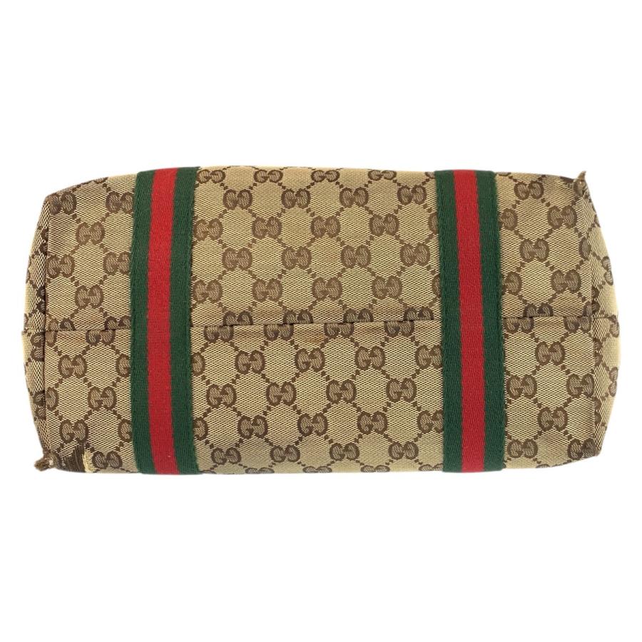 GUCCI グッチ シェリーライン ブラウン ベージュ ゴールド金具 GGキャンバス 137396 トートバッグ ショルダーバッグ レディース 600781 | GUCCI | 09
