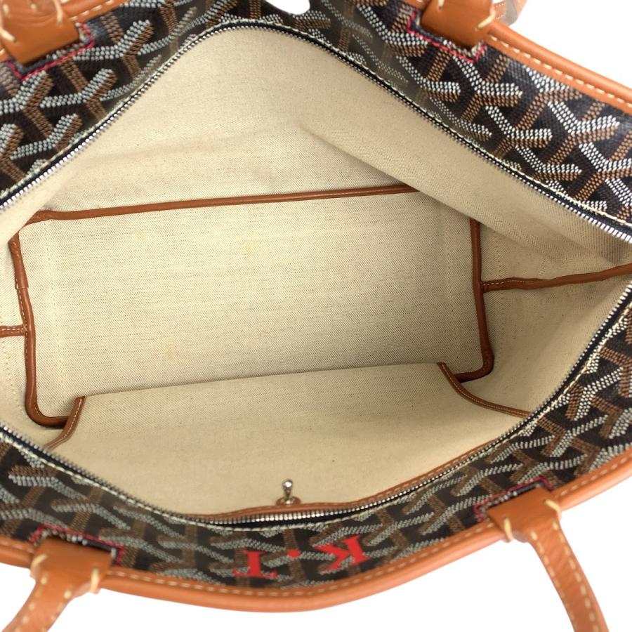 美品 GOYARD ゴヤール アルトワPM ブラック 黒 ブラウン PVC トートバッグ ショルダーバッグ レディース 600783 | GOYARD | 08
