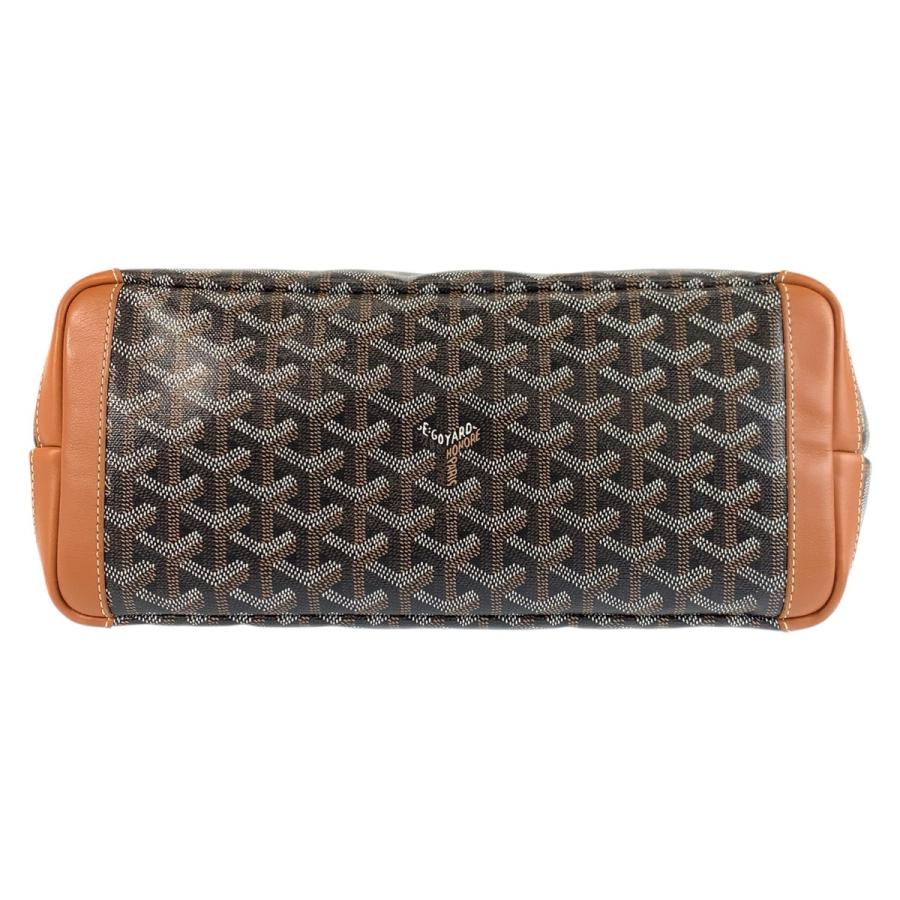 美品 GOYARD ゴヤール アルトワPM ブラック 黒 ブラウン PVC トートバッグ ショルダーバッグ レディース 600783 | GOYARD | 09