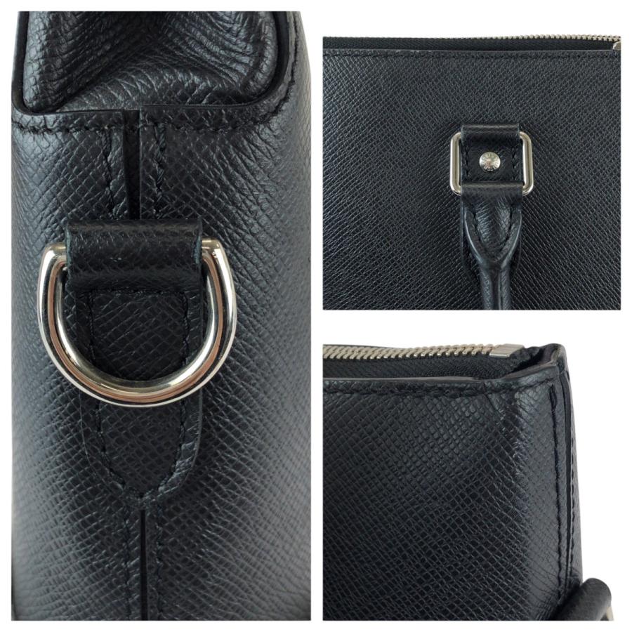 美品 LOUIS VUITTON ルイヴィトン タイガ アントン ブラック 黒 シルバー金具 レザー M33416 ビジネスバッグ ブリーフケース メンズ 600802 | LOUIS VUITTON | 04