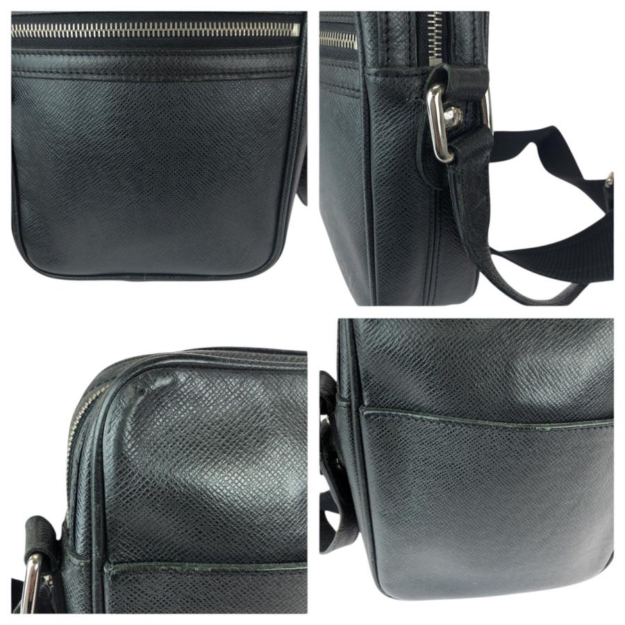 美品 LOUIS VUITTON ルイヴィトン タイガ ディミトリ ブラック 黒 シルバー金具 レザー M32462 ショルダーバッグ ポシェット メンズ 600804 | LOUIS VUITTON | 04