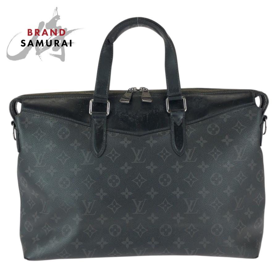 【美品】ルイヴィトン エクリプス エクスプローラー ビジネスバッグ 5422 LOUIS VUITTON（ルイ・ヴィトン） モノグラム エクリプス