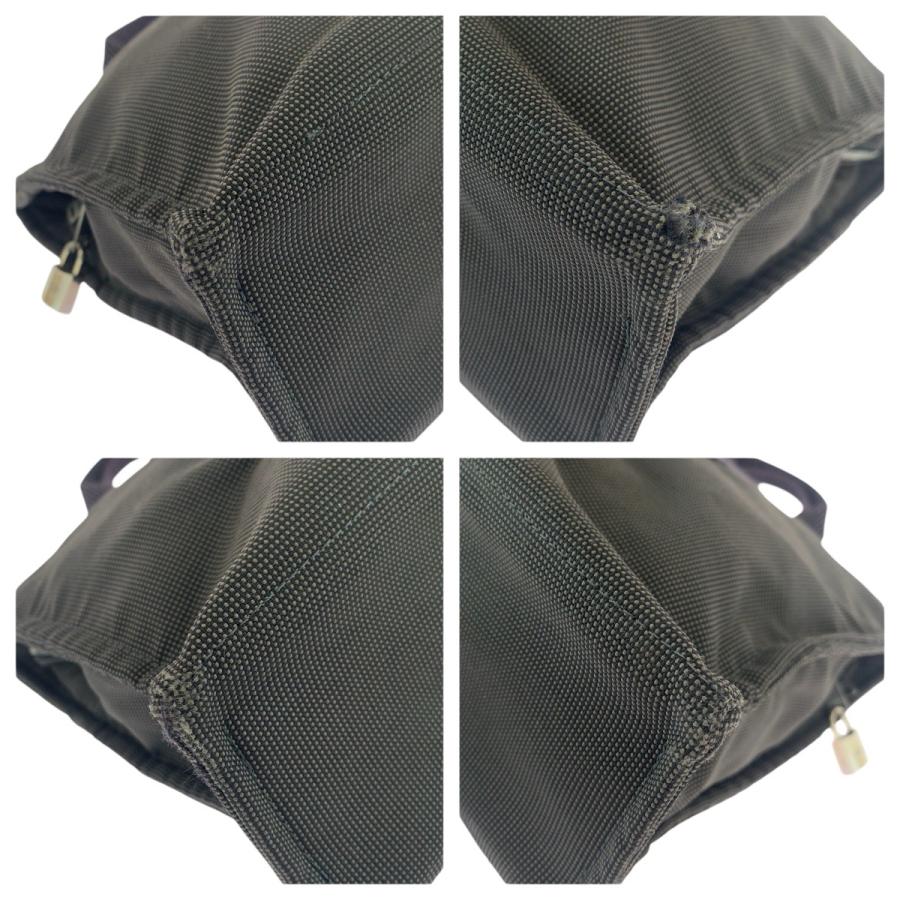 HERMES エルメス エールライン MM グレー シルバー金具 キャンバス トートバッグ 男女兼用 メンズ 600832_2