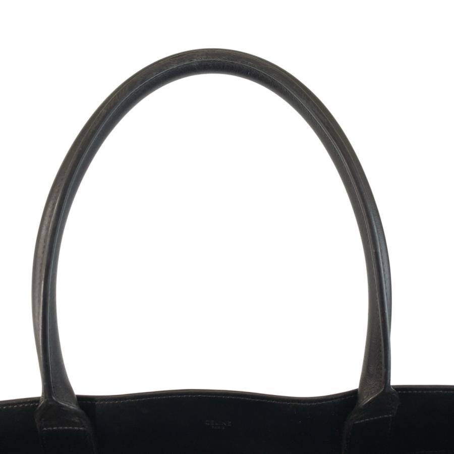 美品 CELINE セリーヌ トリオンフ ホリゾンタルカバ ブラック 黒 ブラウン トートバッグ ハンドバッグ ビジネスバッグ 600855 | CELINE | 06