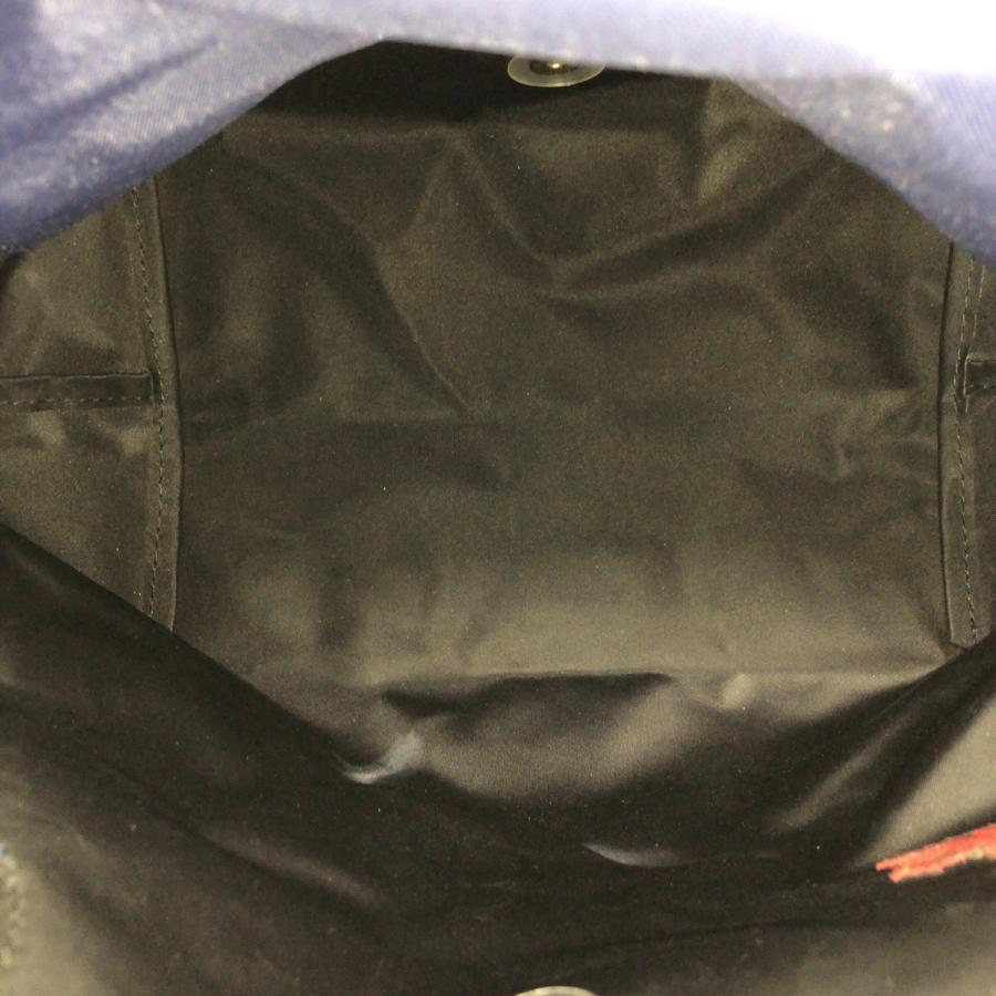 美品 Longchamp ロンシャン ル プリアージュ クラブ S ネイビー レッド シルバー金具 ナイロン/レザー トートバッグ ハンドバッグ 600876 | LONGCHAMP | 07