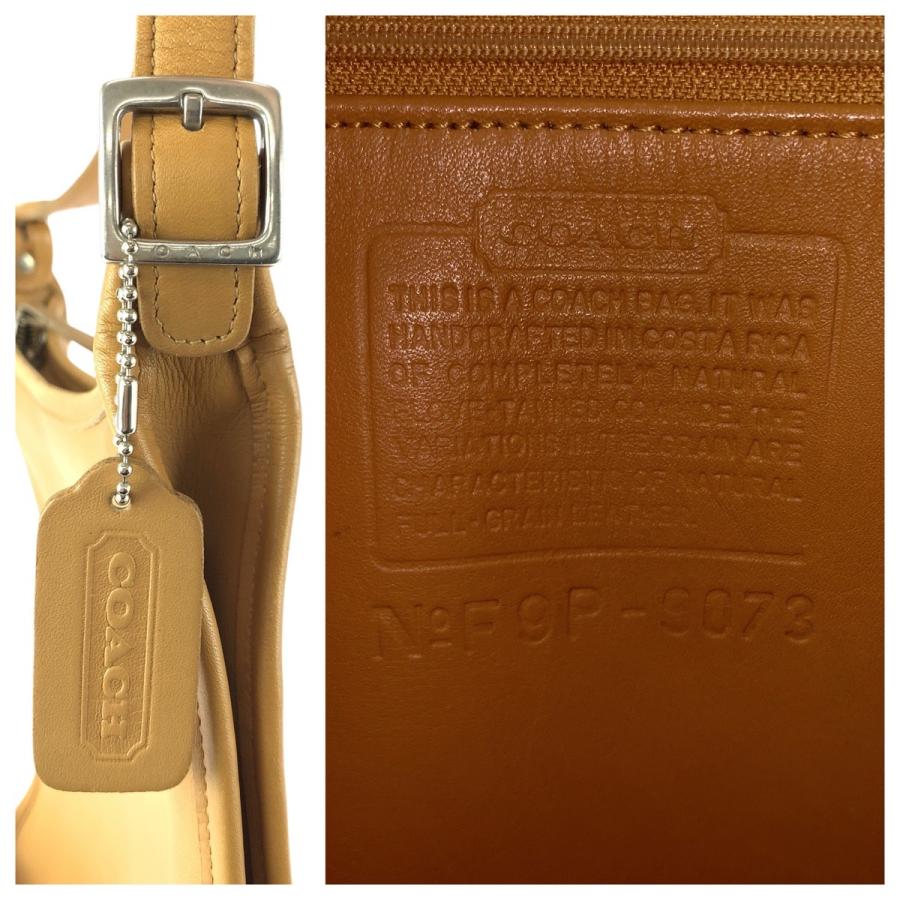 COACH（コーチ） 美品 オールドコーチ ベージュ シルバー金具 レザー