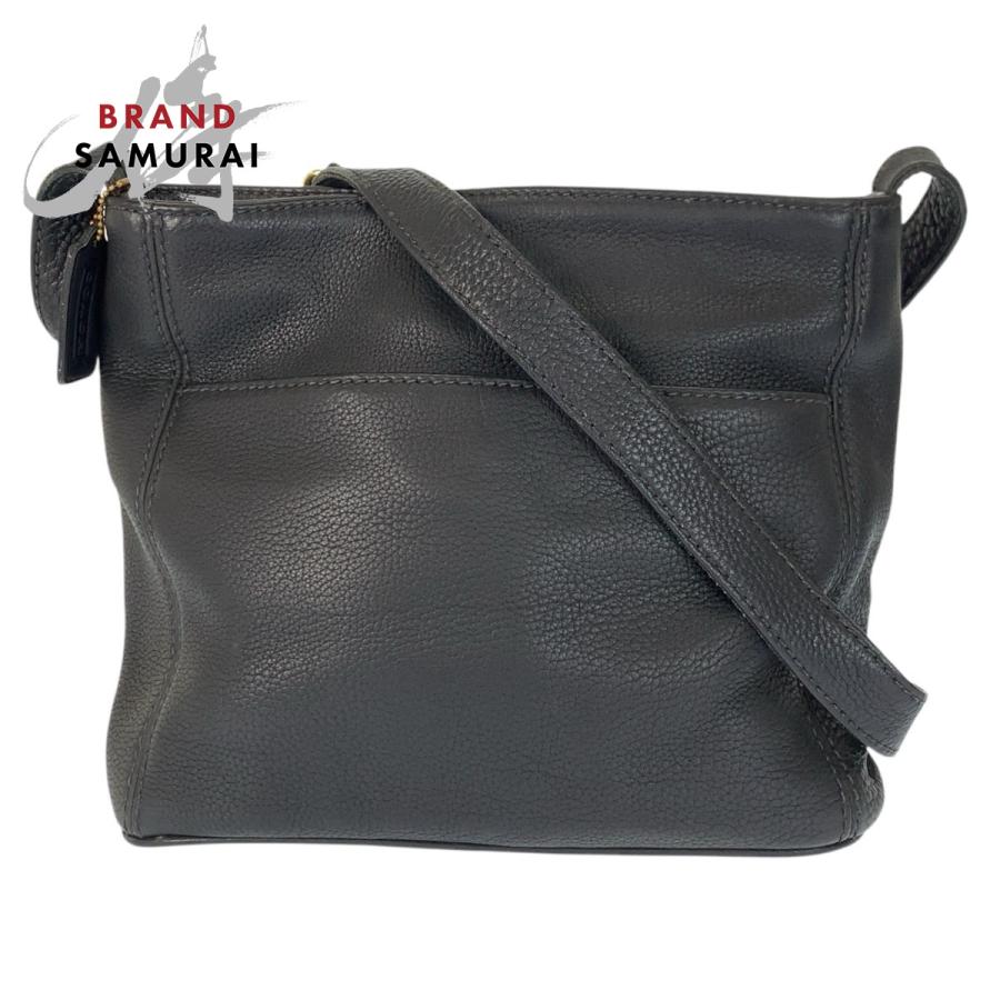 美品 COACH コーチ ヴィンテージ オールドコーチ ソノマコレクション ブラック 黒 ゴールド金具 レザー 4924 ショルダーバッグ 600892 | COACH