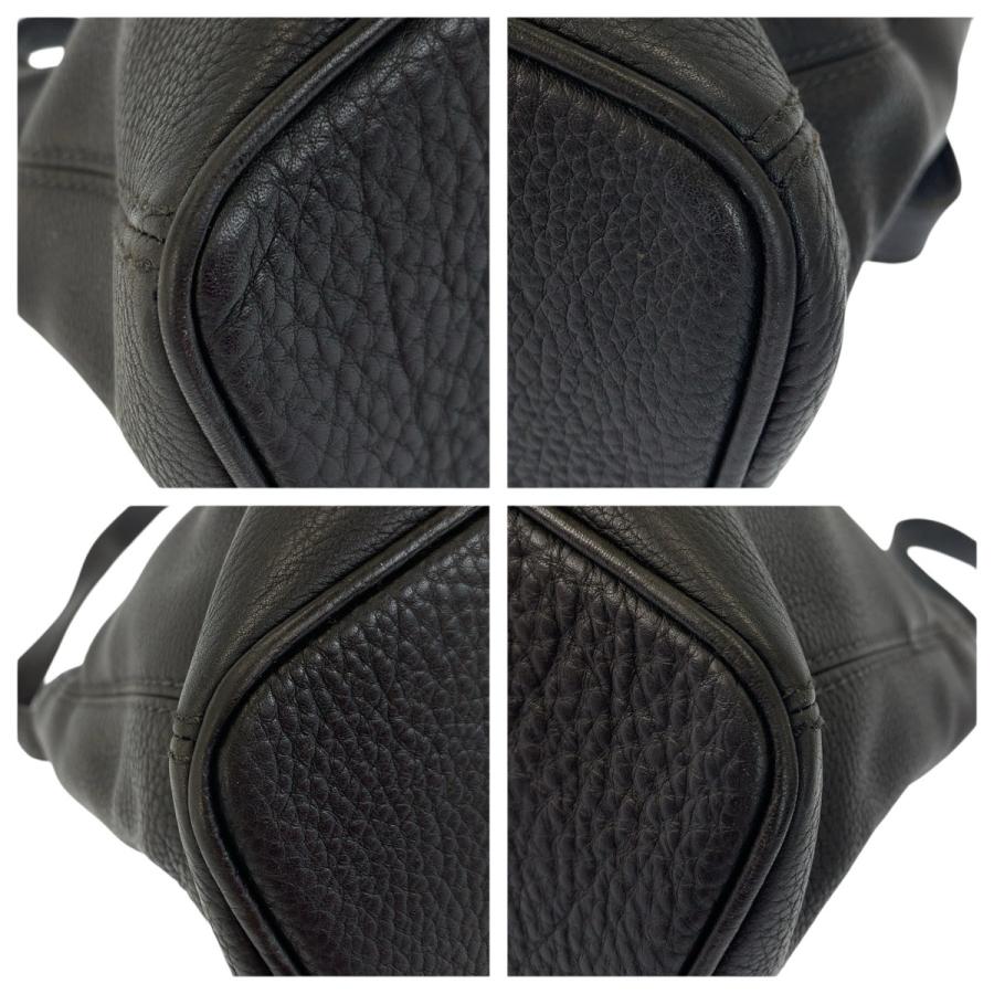 美品 COACH コーチ ヴィンテージ オールドコーチ ソノマコレクション ブラック 黒 ゴールド金具 レザー 4924 ショルダーバッグ 600892 | COACH | 02