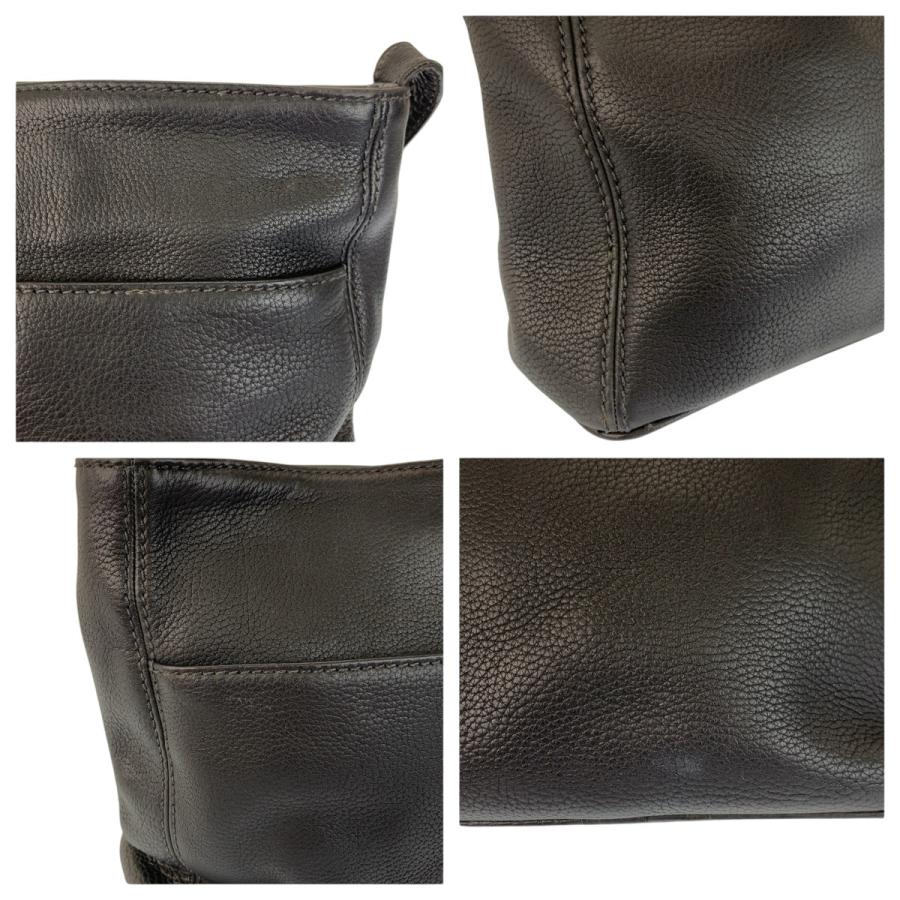 美品 COACH コーチ ヴィンテージ オールドコーチ ソノマコレクション ブラック 黒 ゴールド金具 レザー 4924 ショルダーバッグ 600892 | COACH | 03