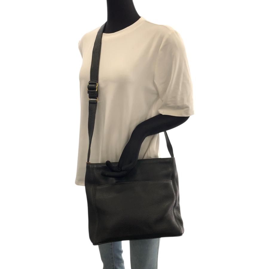 美品 COACH コーチ ヴィンテージ オールドコーチ ソノマコレクション ブラック 黒 ゴールド金具 レザー 4924 ショルダーバッグ 600892 | COACH | 05