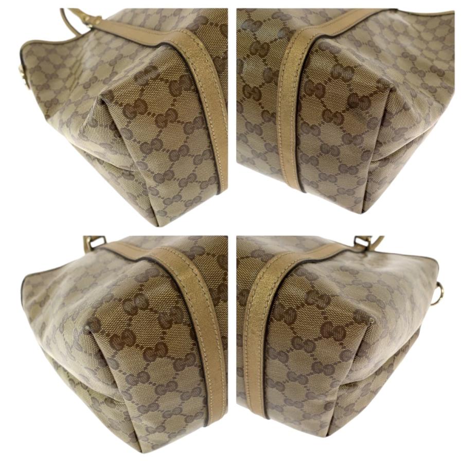 GUCCI グッチ GGクリスタル ブラウン ゴールド ゴールド金具 GGスプリームキャンバス 197953 トートバッグ ショルダーバッグ 600932 | GUCCI | 02