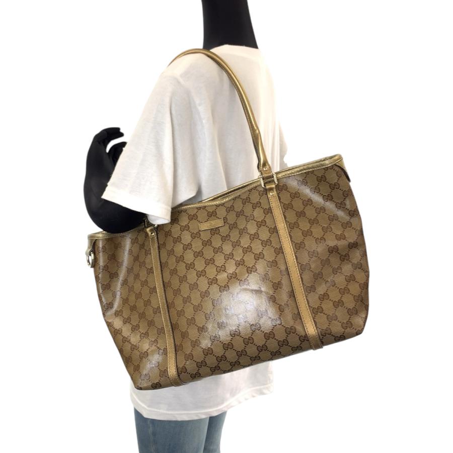 GUCCI グッチ GGクリスタル ブラウン ゴールド ゴールド金具 GGスプリームキャンバス 197953 トートバッグ ショルダーバッグ 600932 | GUCCI | 06